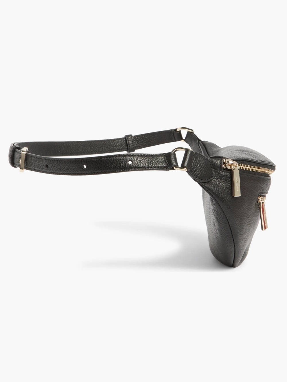 *Like New* Kate Spade Leila Black Pebble Leather Fanny Hip Belt Waist Bag - Picture 10 of 14